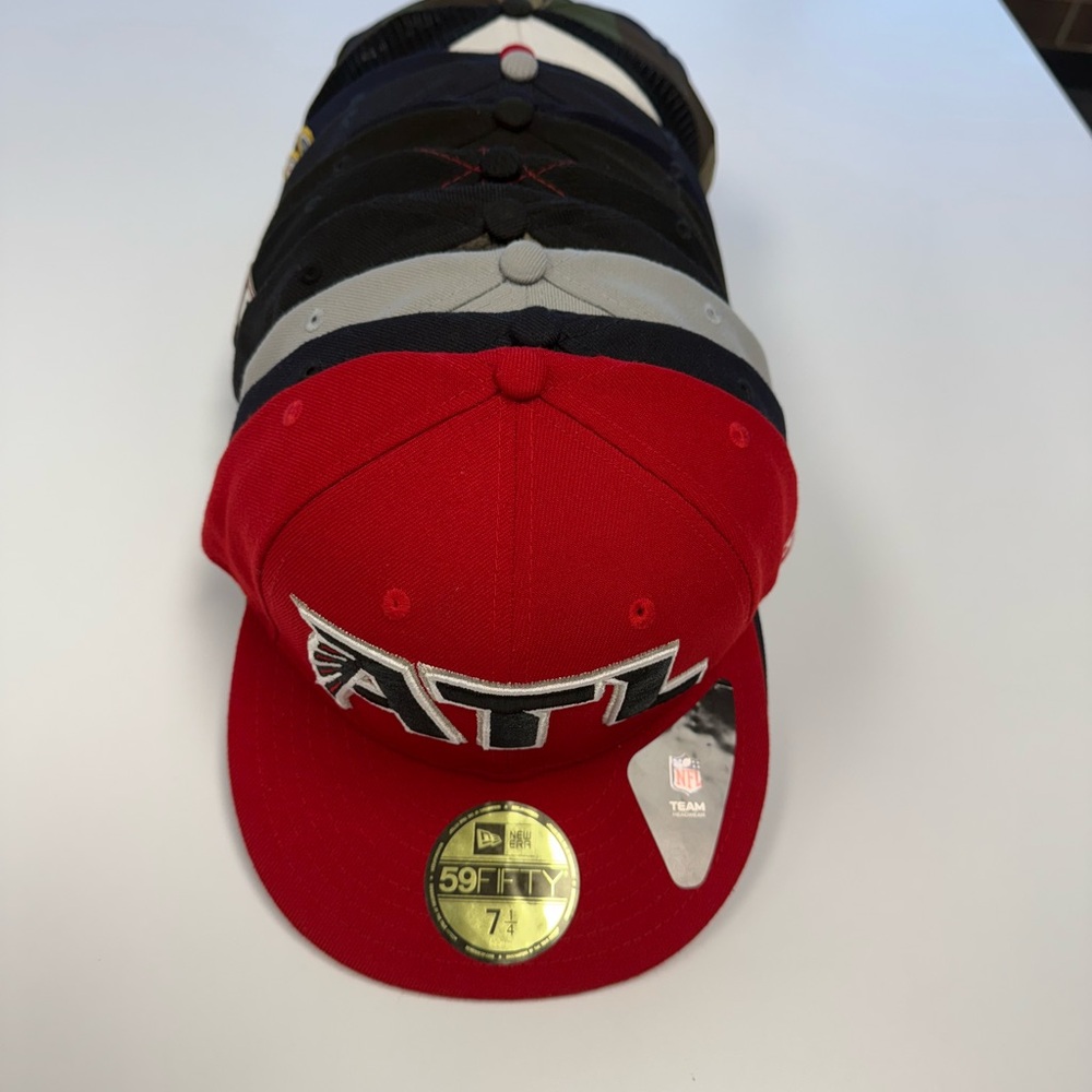 New Era Red and Black ATL Cap